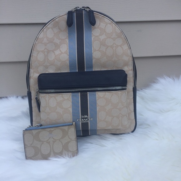 Coach Handbags - Medium Charlie Backpack  and matching mini case ID